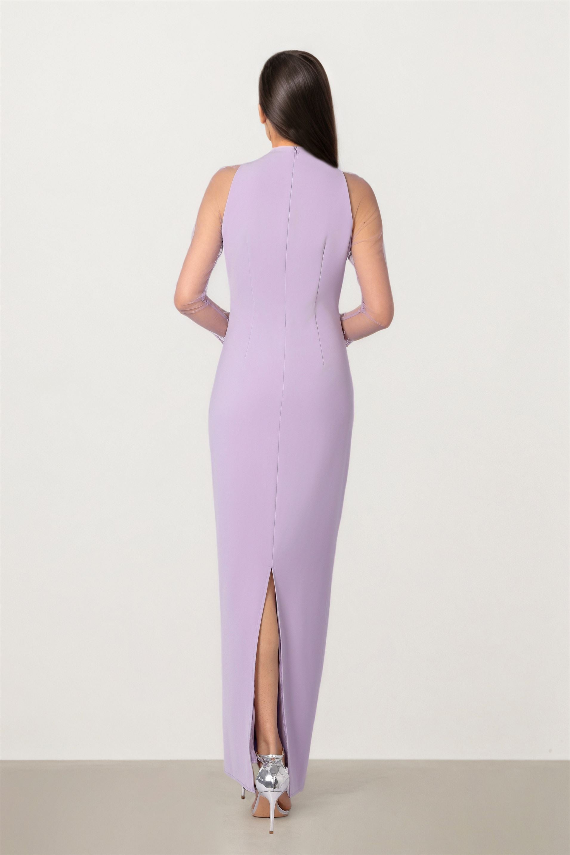 Elegant Beaded Maxi Dress