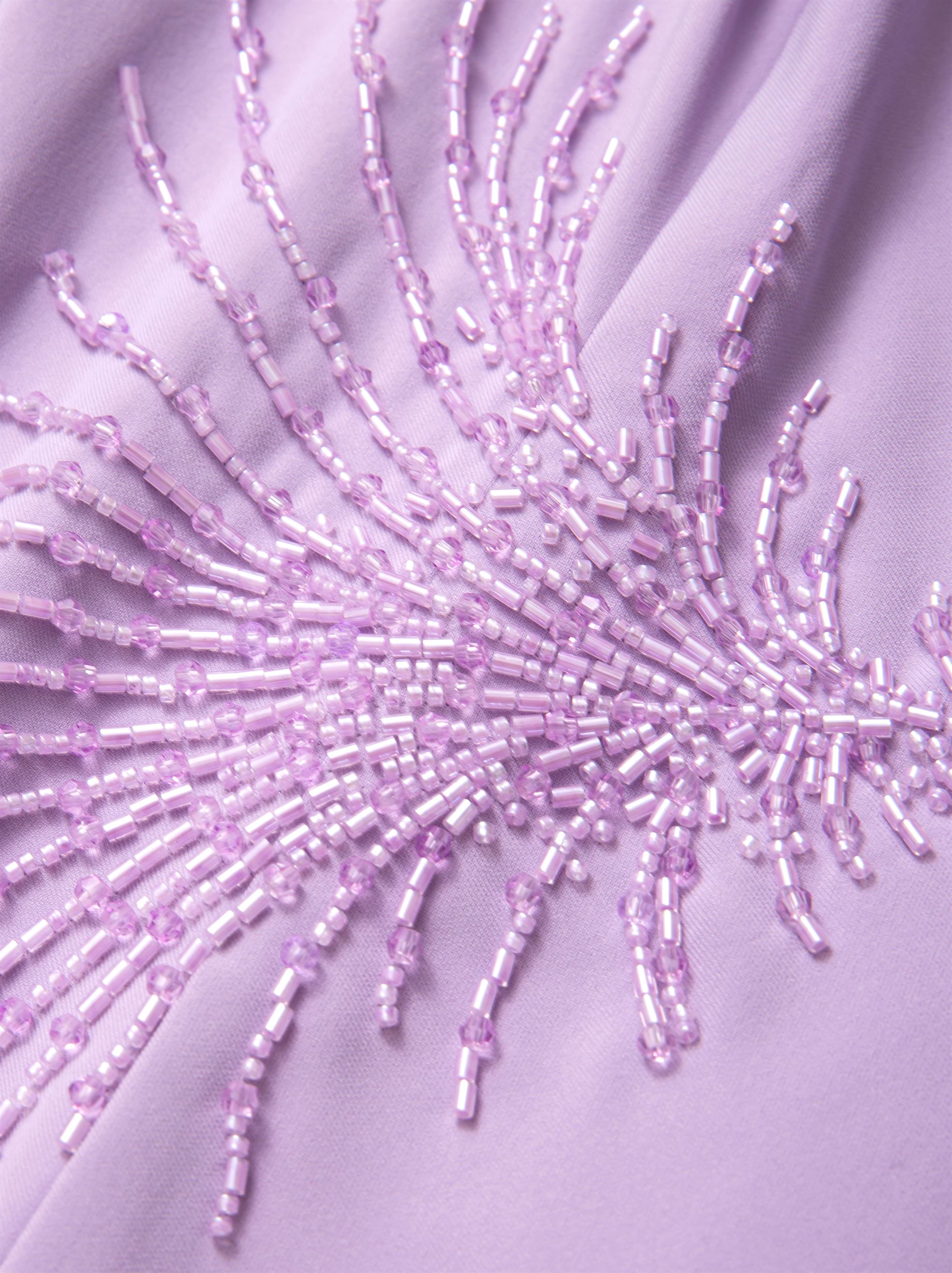 Elegant Beaded Maxi Dress