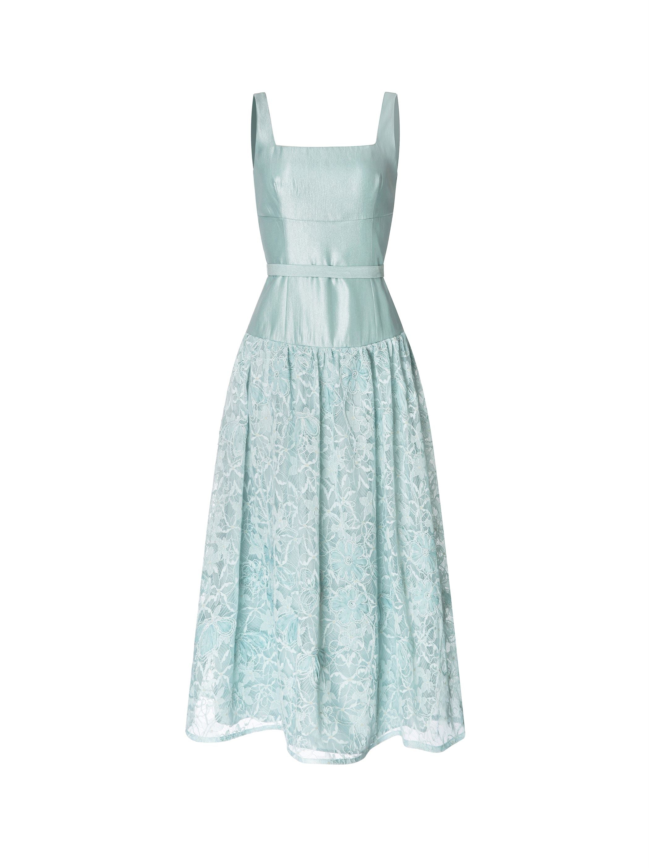 Embellished Lace Dress