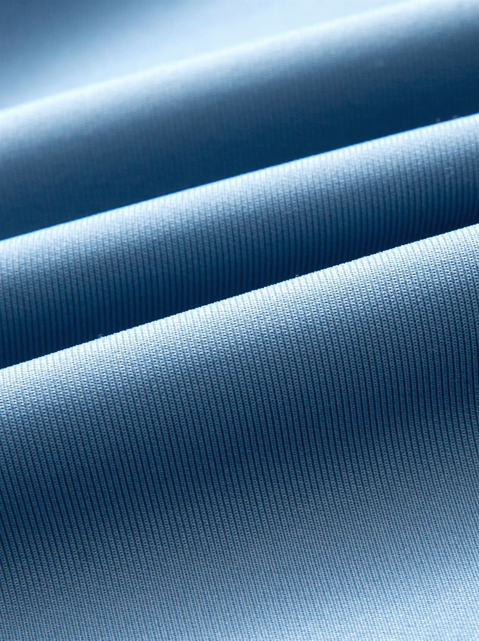 Teal Chiffon Contrast Dress