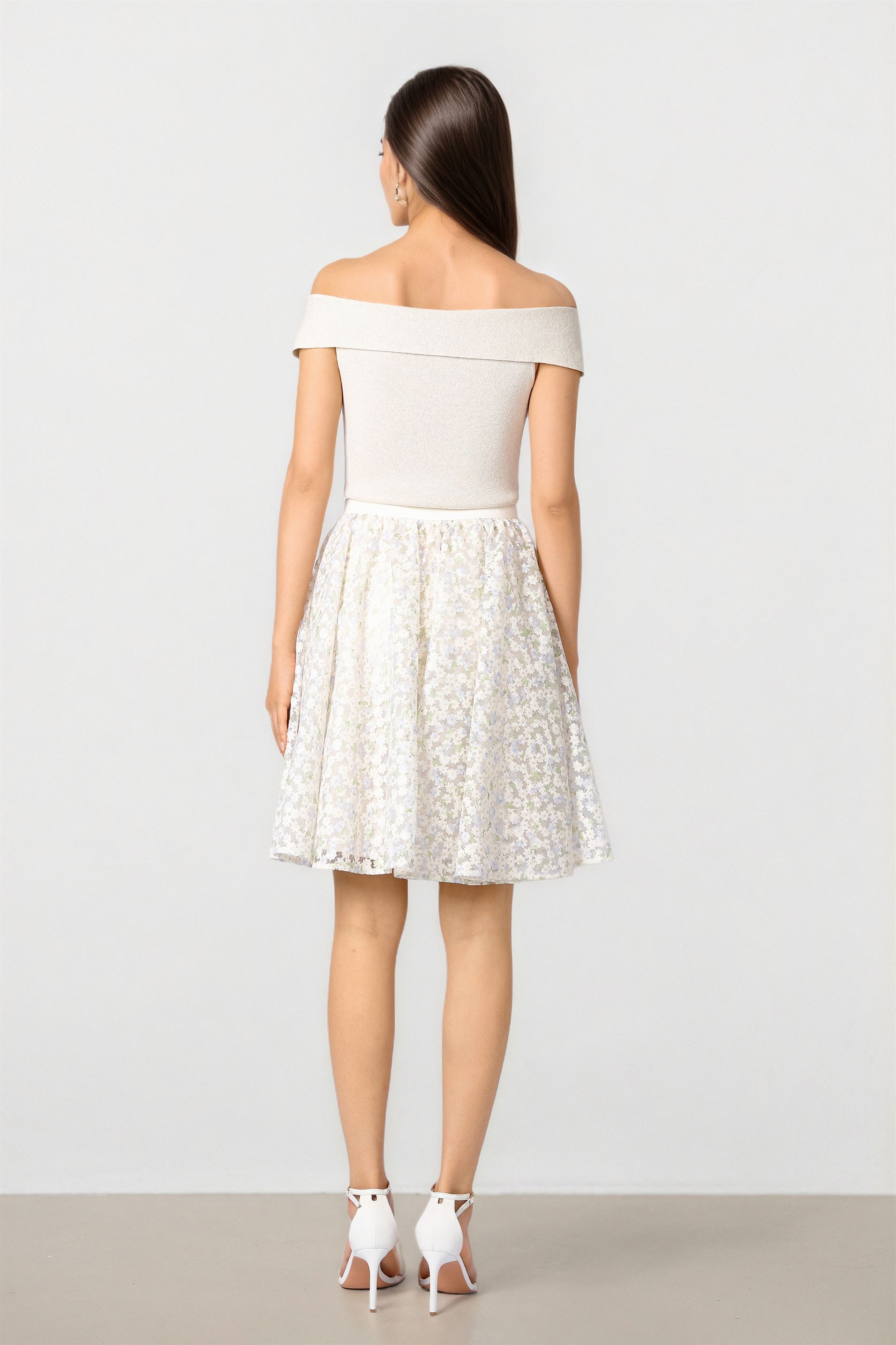 Bow Bardot Pullover