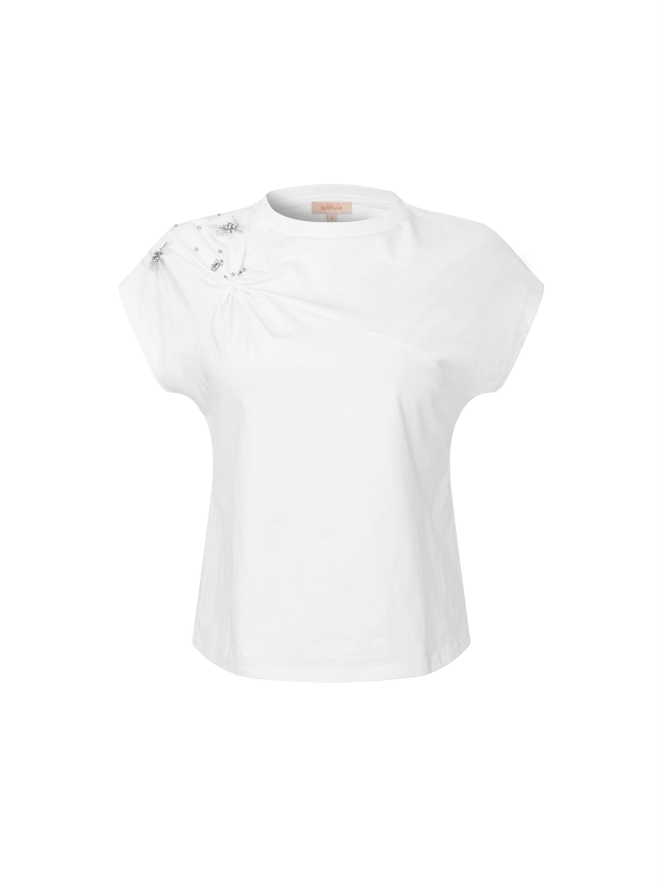 Embroidered Jersey T-Shirt
