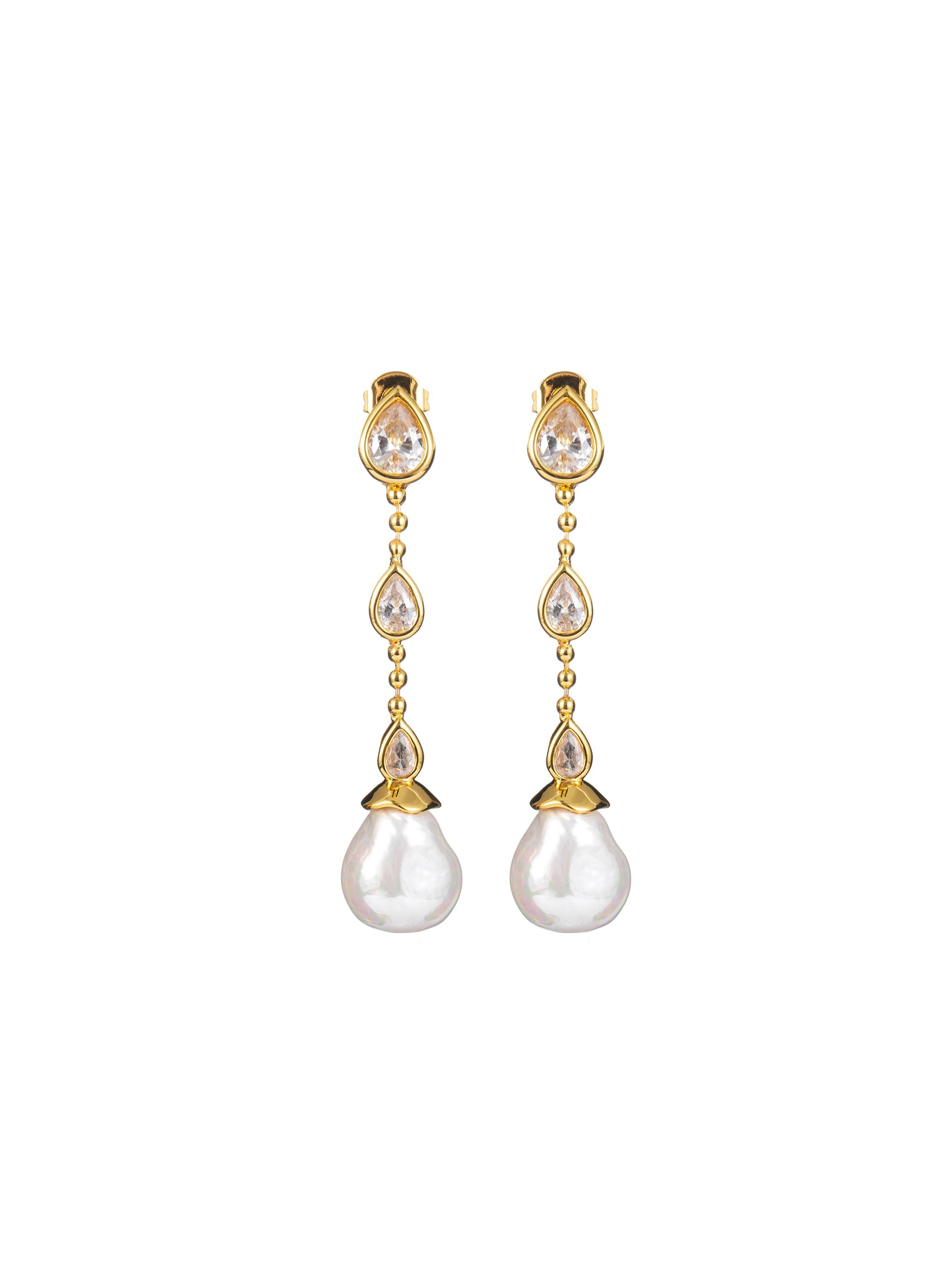 Pearl Drop Earring