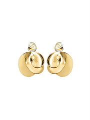 Twisted Flower Earring