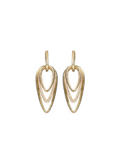 Triple Teardrop Earrings