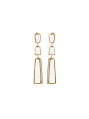Geometric Drop Earrings