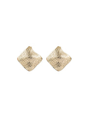 Rhombus Stud Earrings