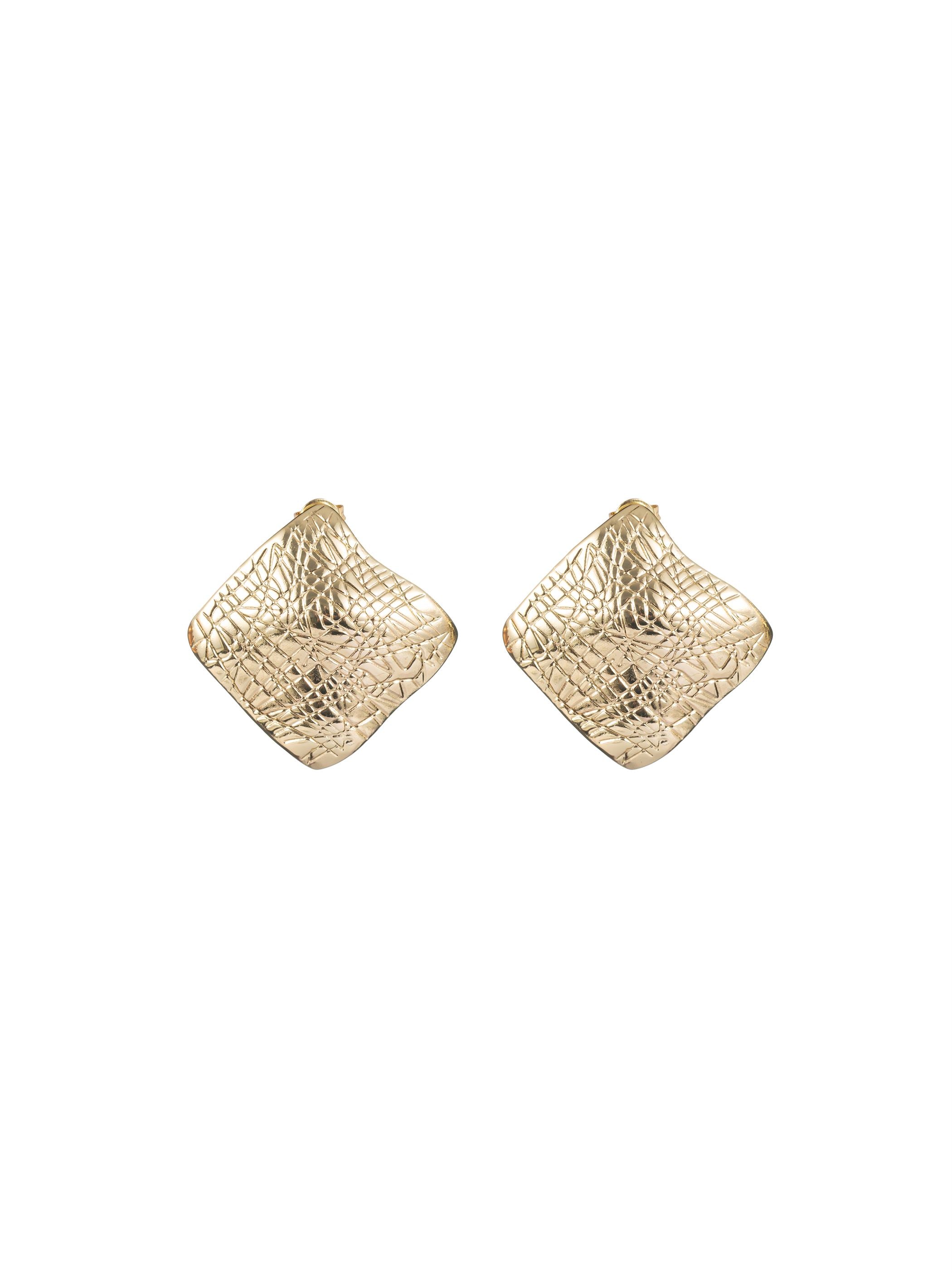 Rhombus Stud Earrings