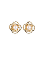 Camellia Stud Earring