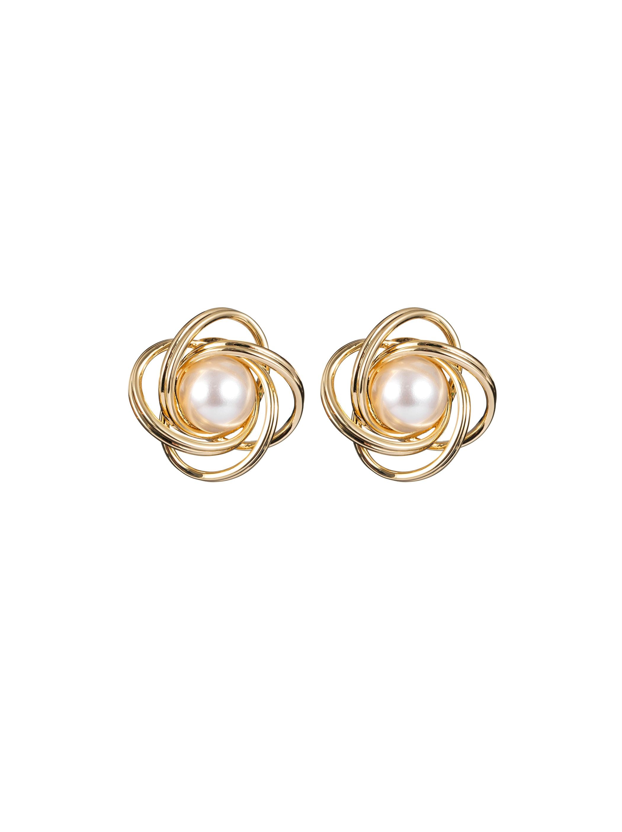 Camellia Stud Earring