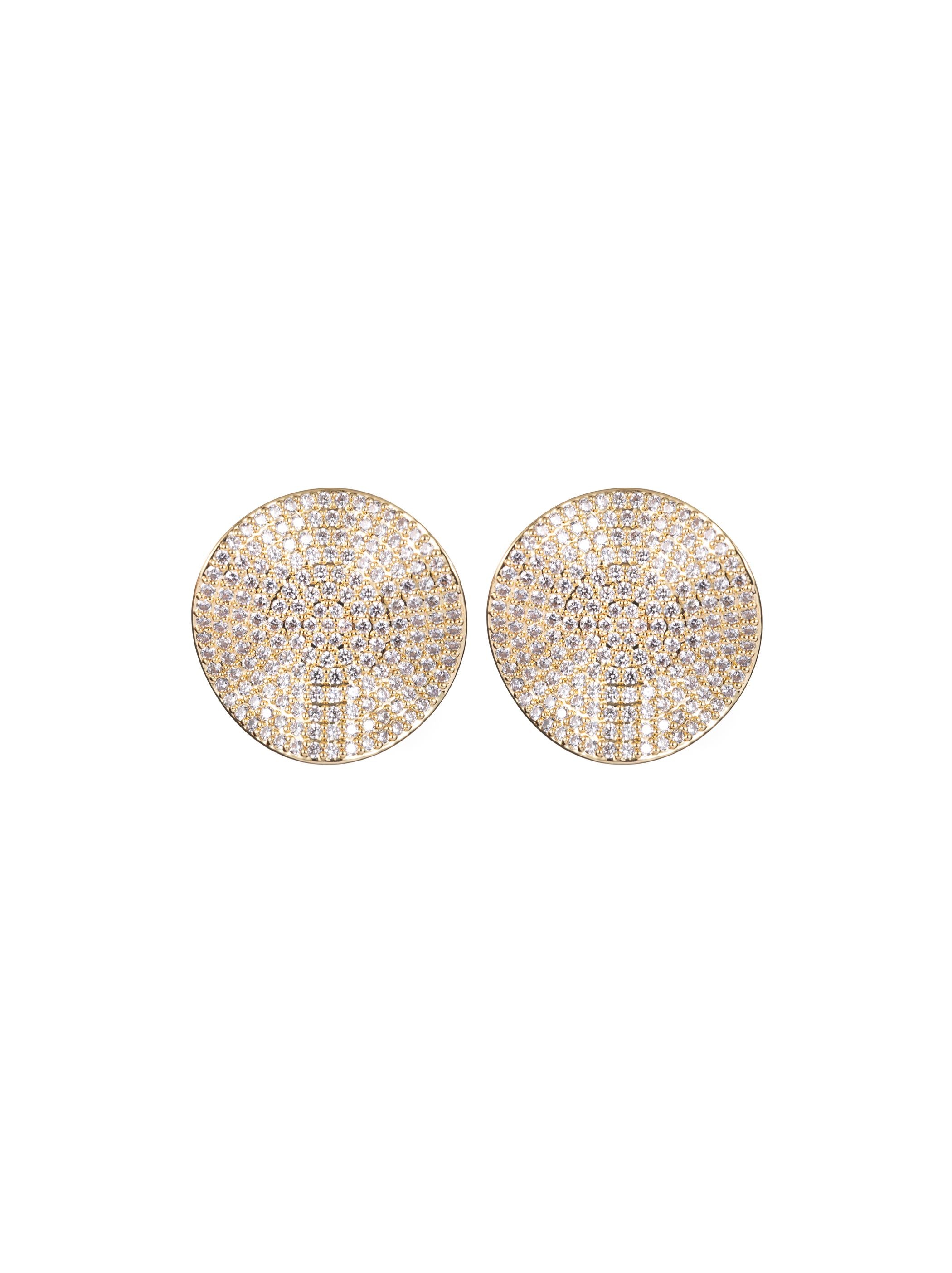Glitter Dot Studs