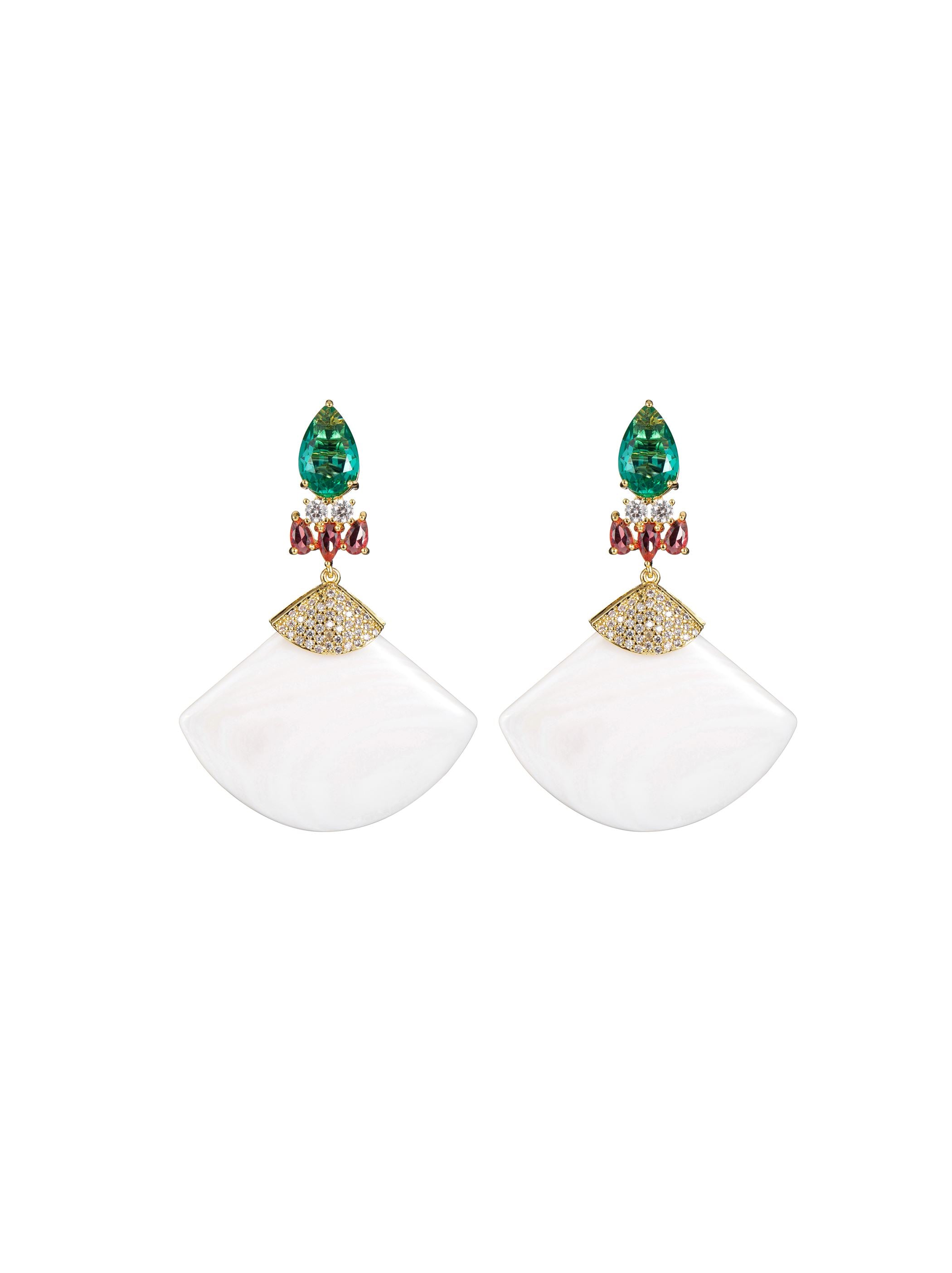 Shell Drop Earrings
