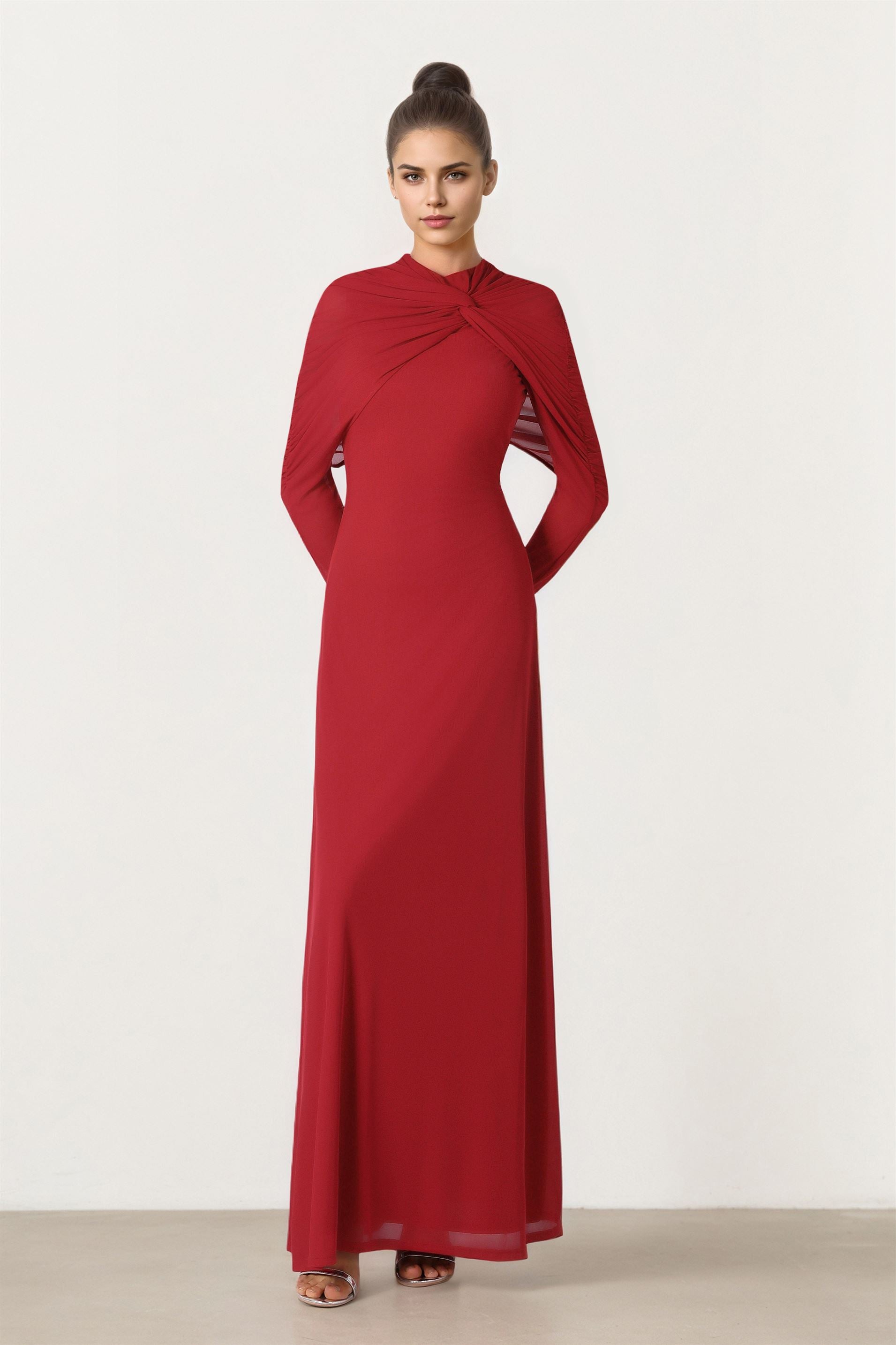 Dramatic Red Dress