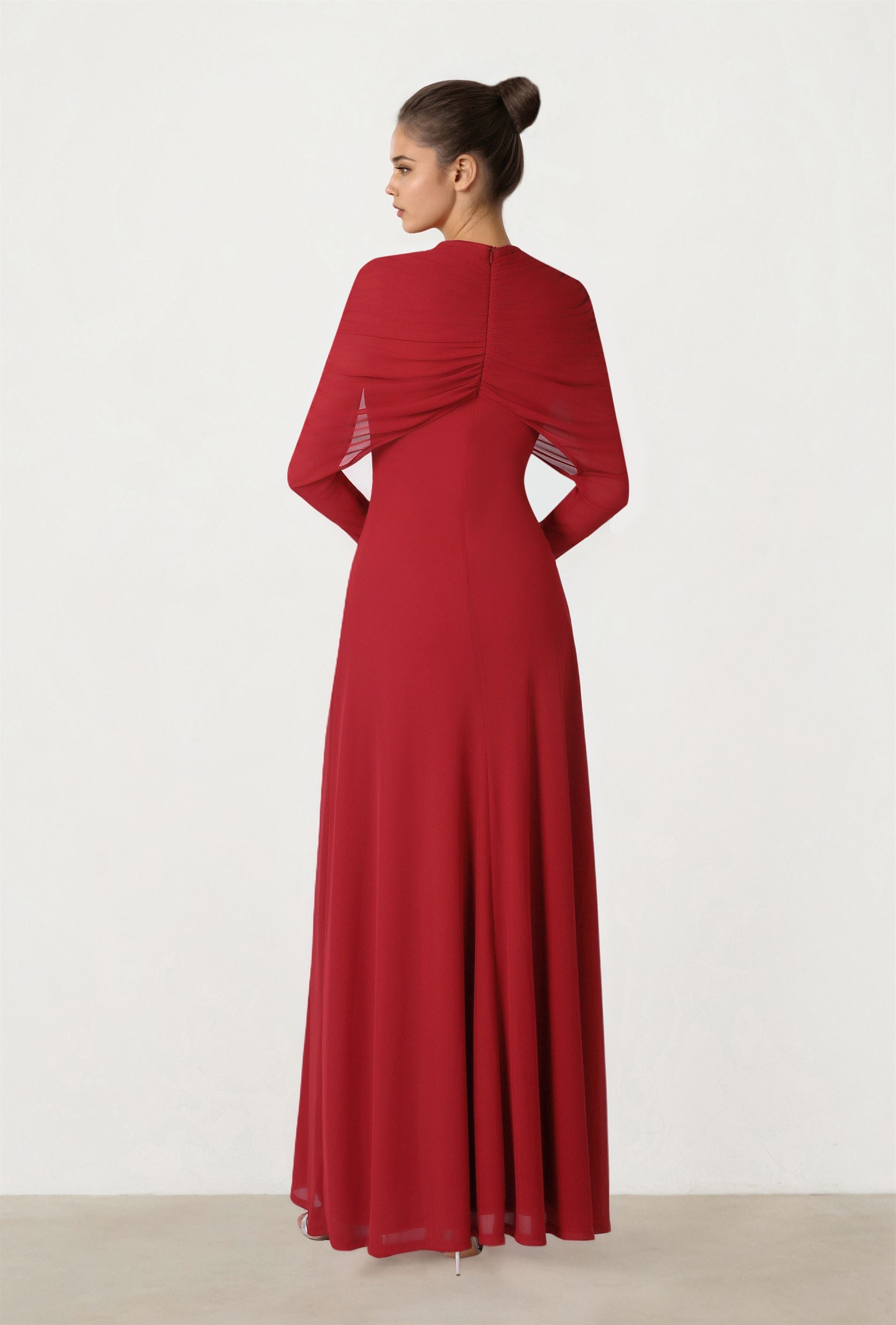 Dramatic Red Dress