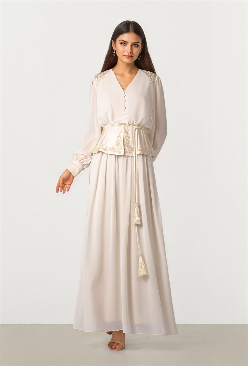 Flowing Chiffon Dress