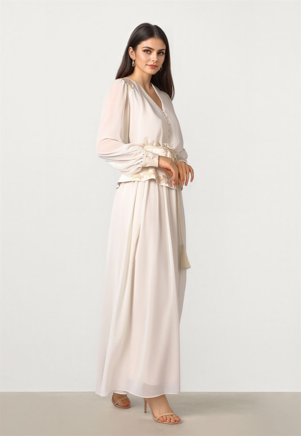 Flowing Chiffon Dress
