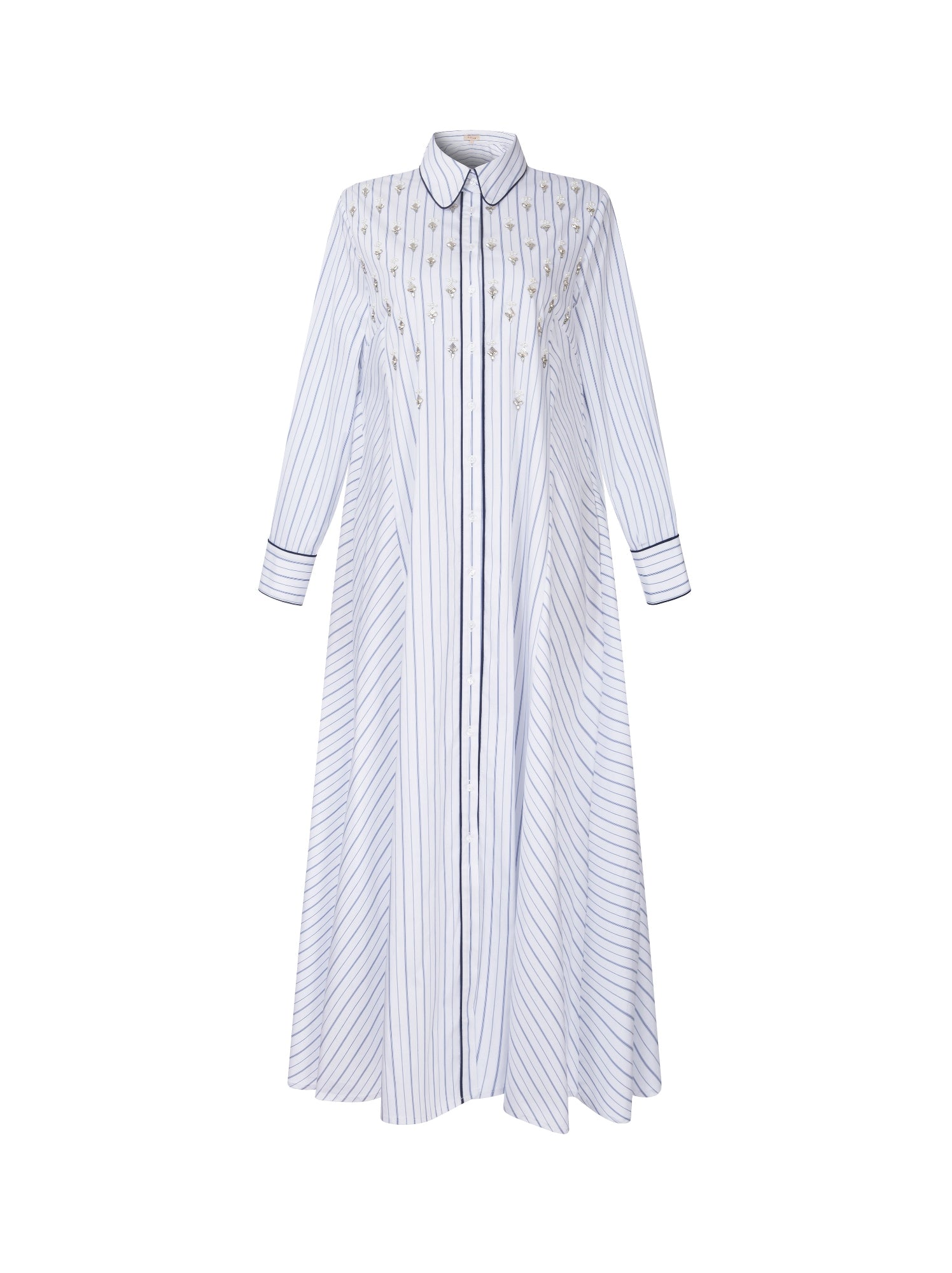 Striped Cotton Kaftan
