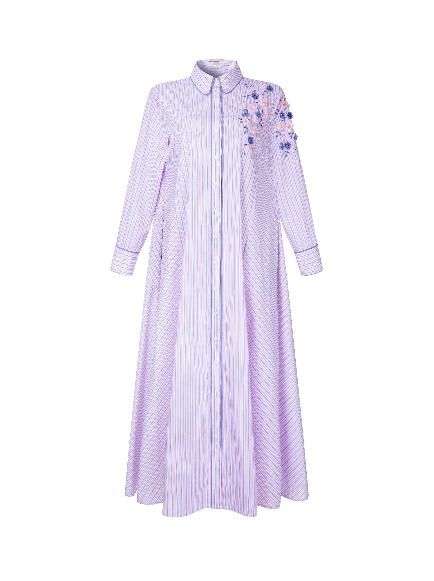 Pink Stripe Kaftan