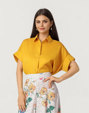 Piped Cotton Top
