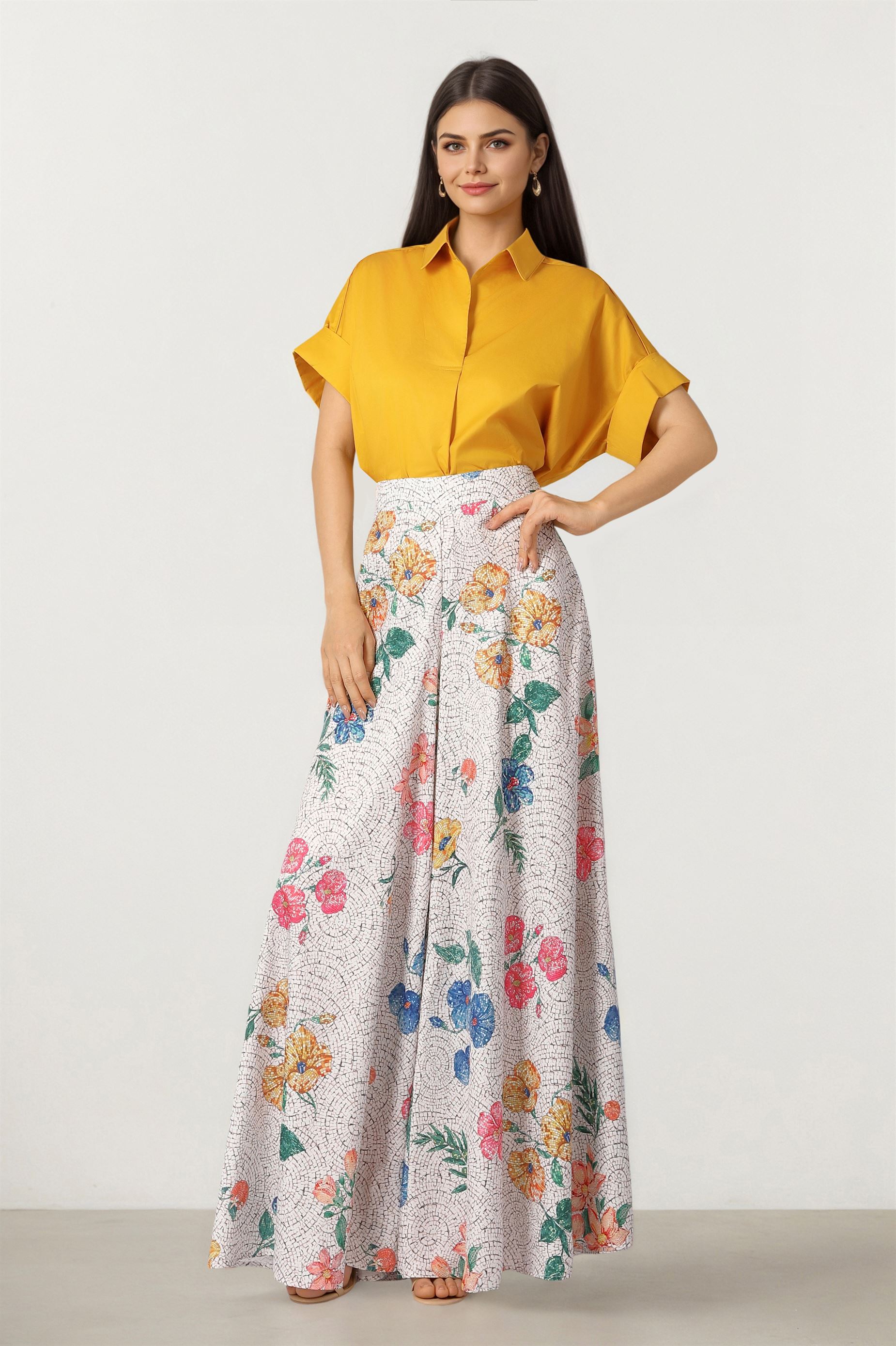 Piped Cotton Top
