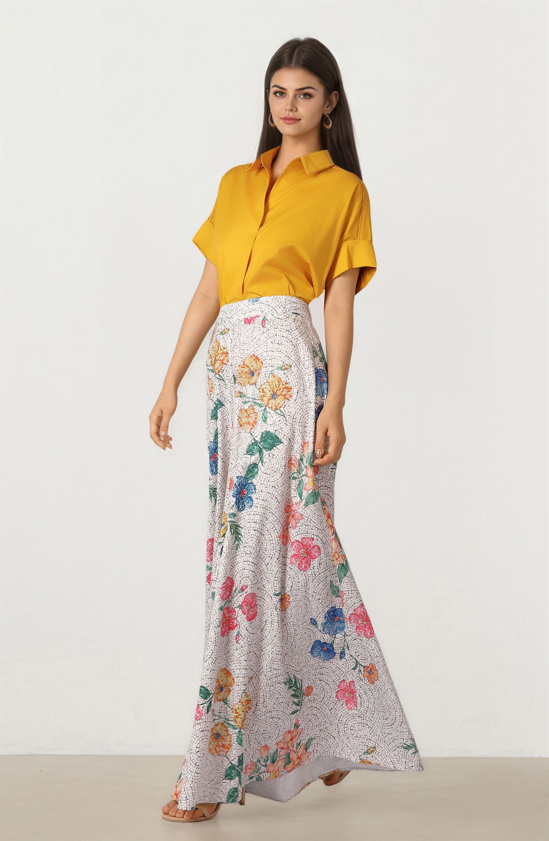 Piped Cotton Top