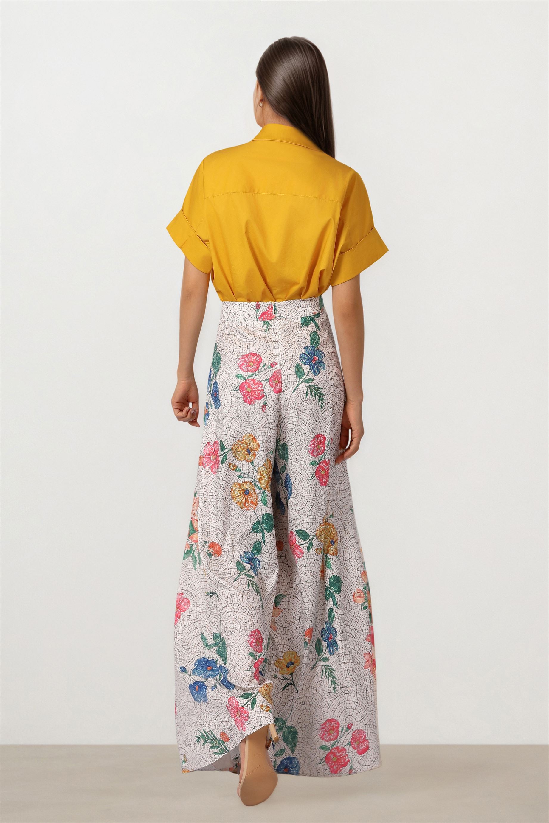 Piped Cotton Top