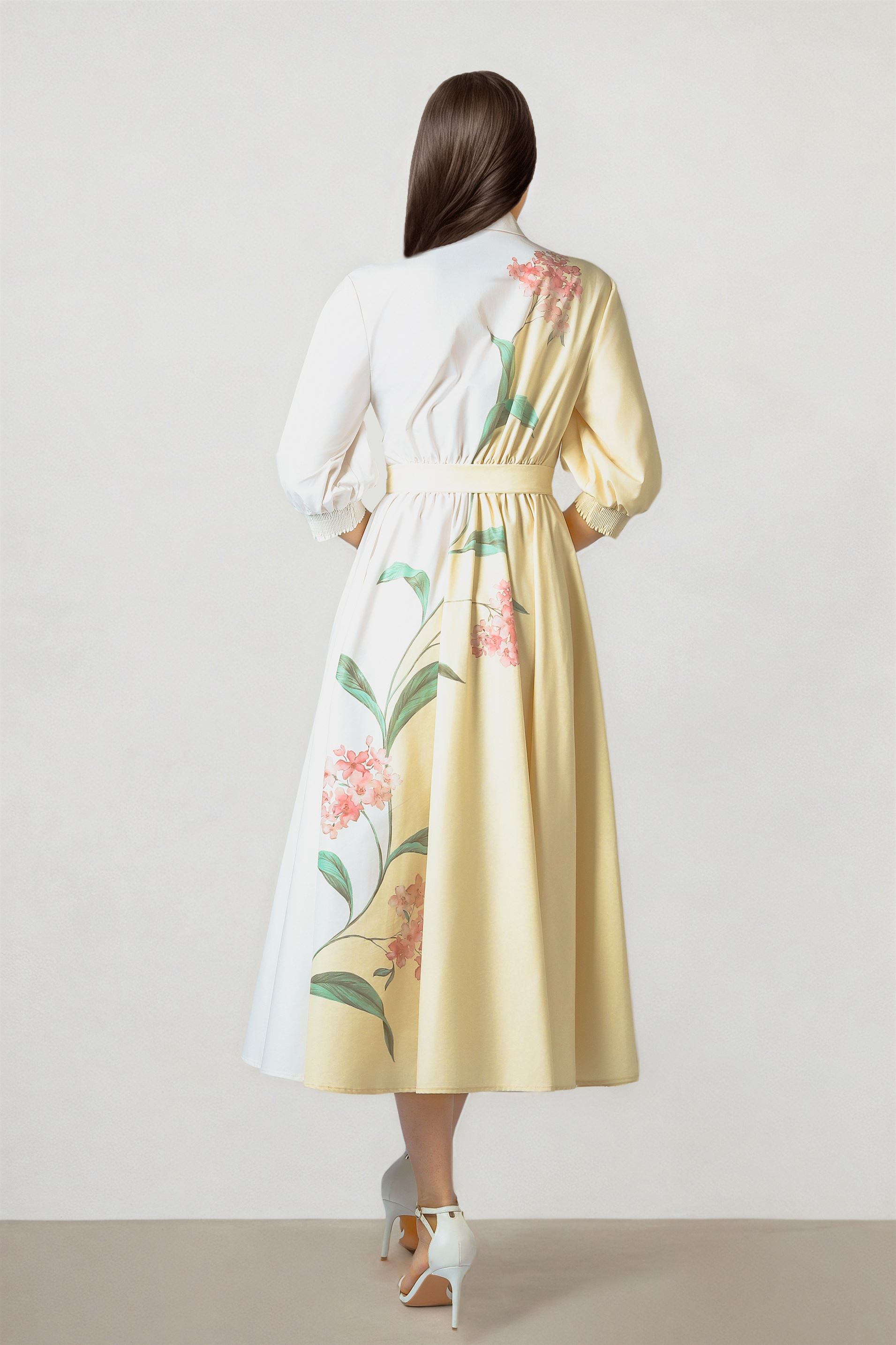 Printed Shirt Dress