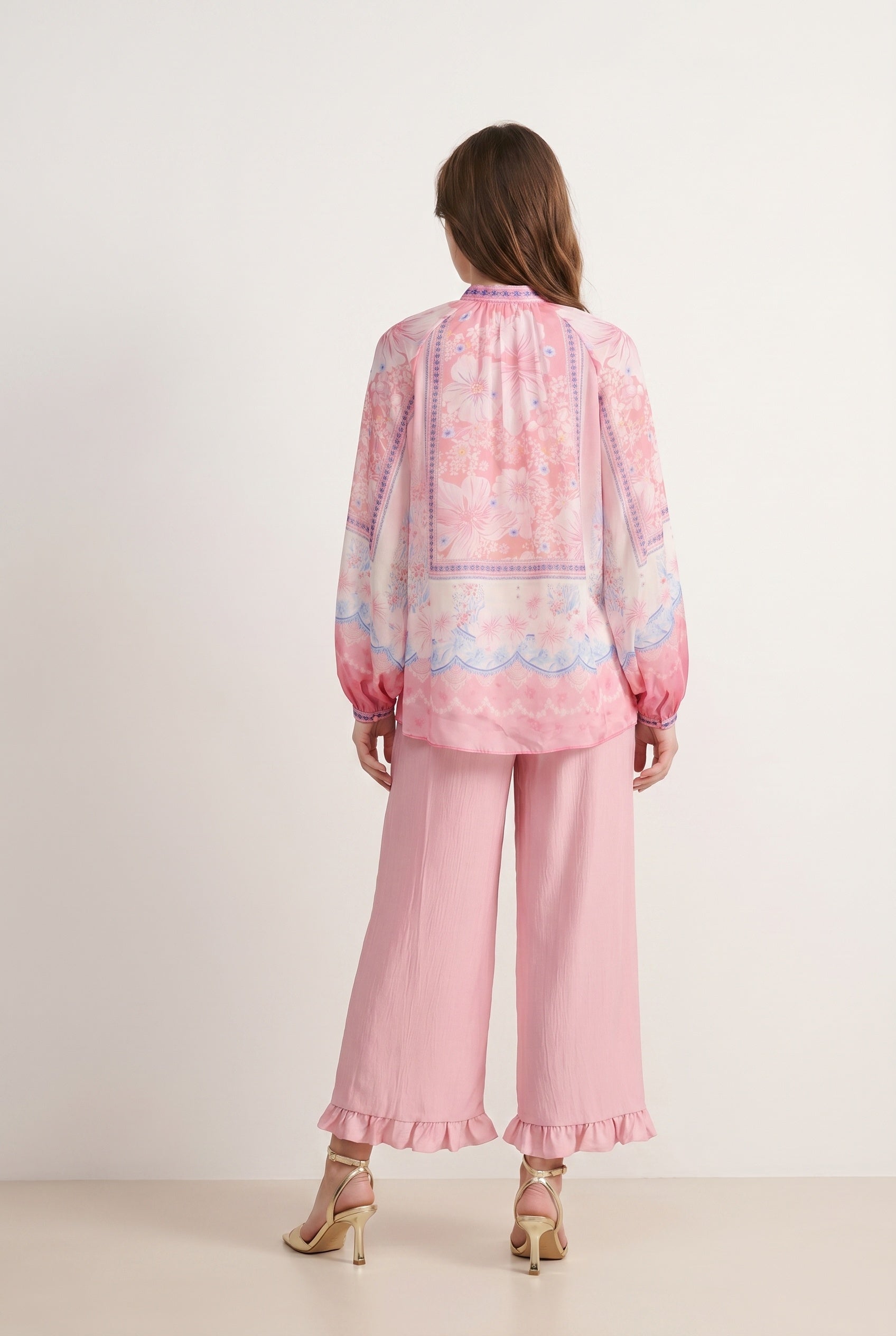 Printed Chiffon Blouse