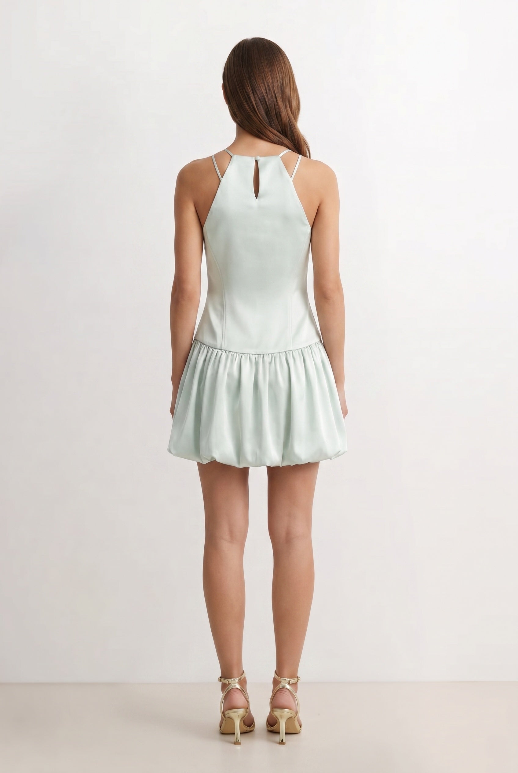 Mint GreenTaffeta Dress