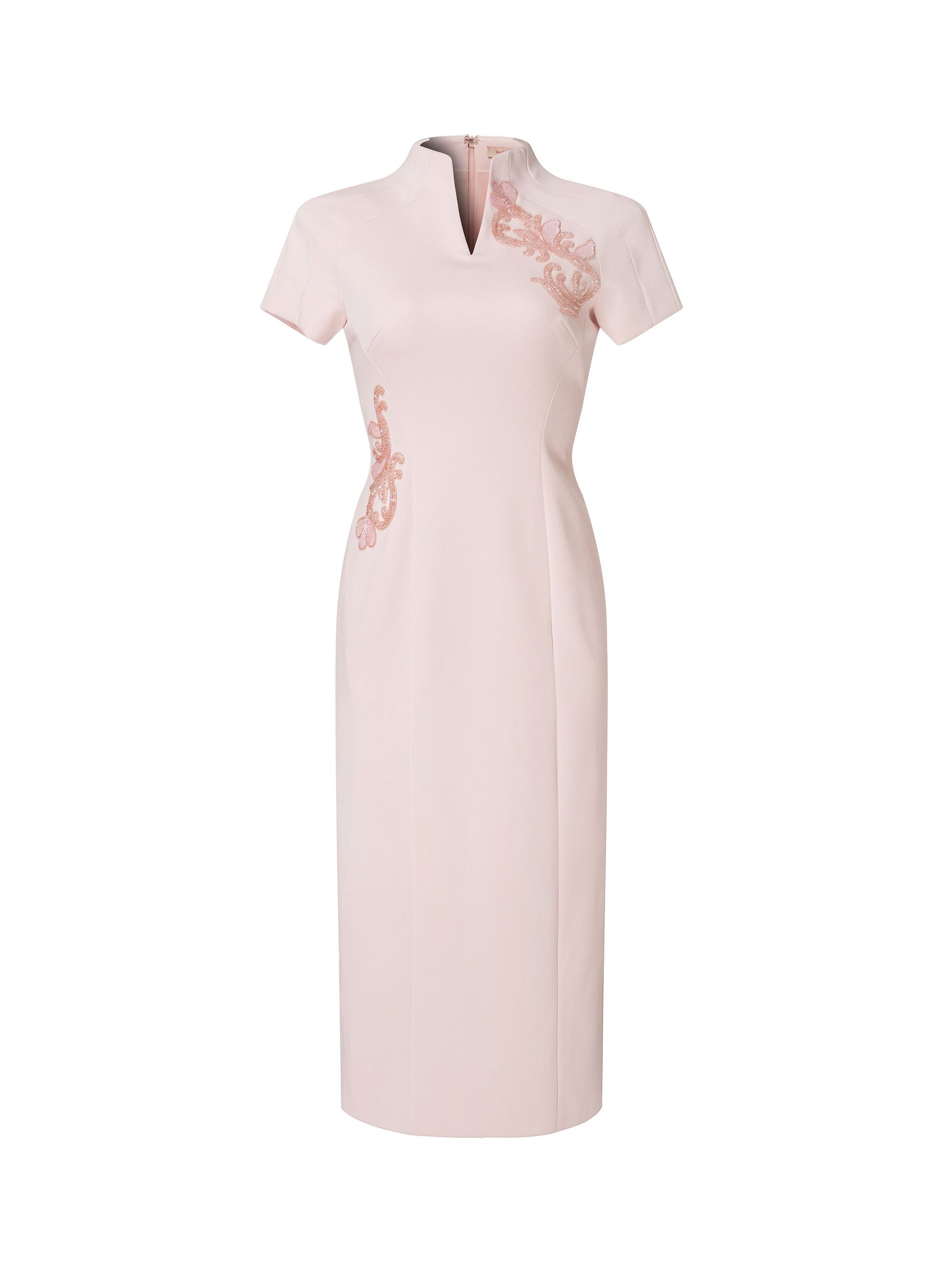 pink neoprene dress Pink Neoprene Dress Femi9 EG