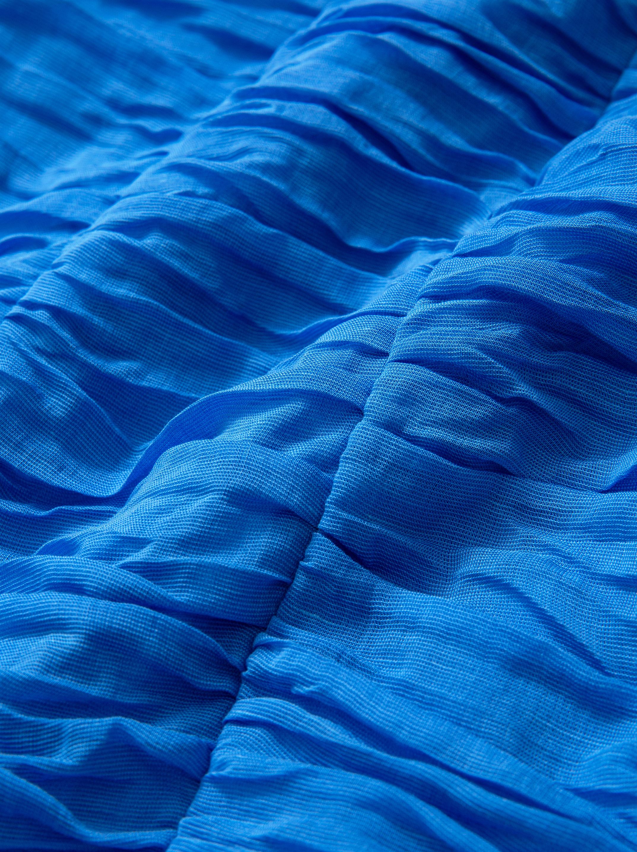 Blue Ruffle Dress
