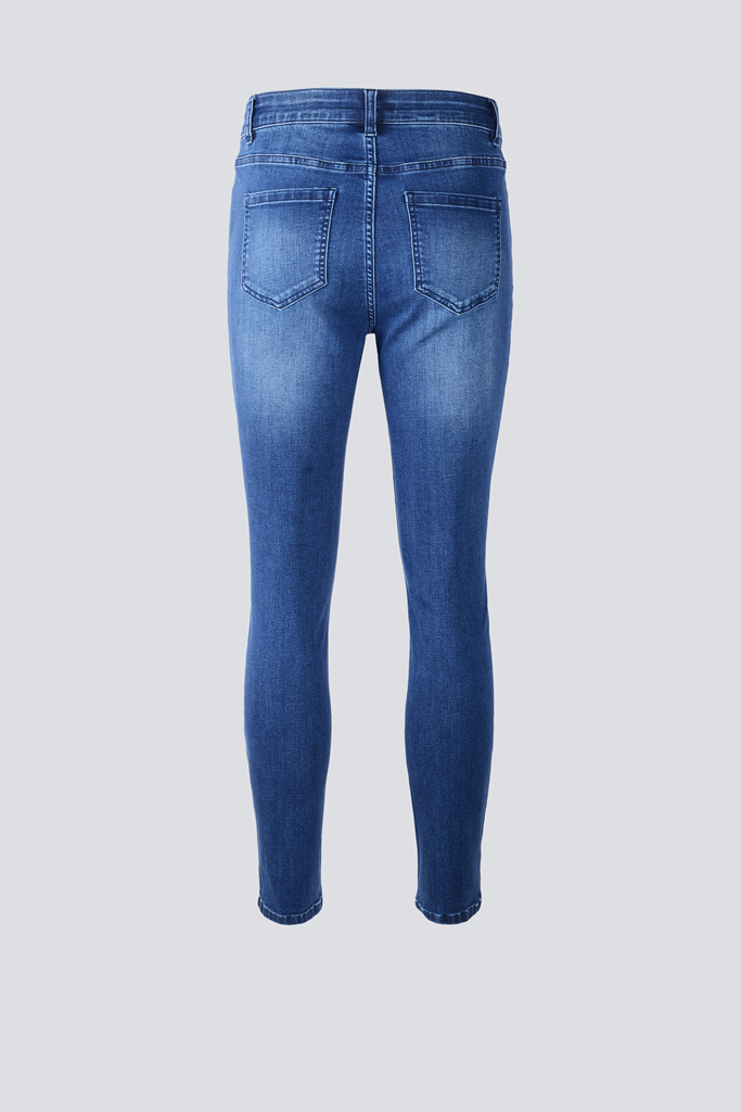 Slim Fit Embellished Jeans - Femi9 EG