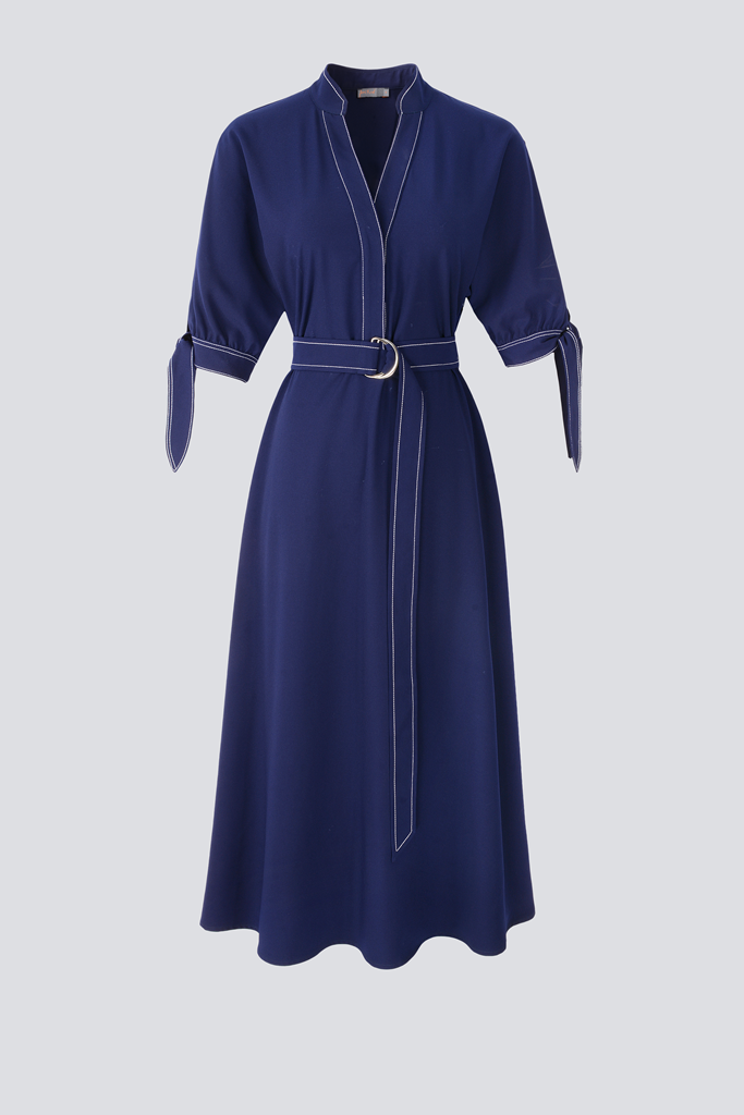 Adjustable Belt Dress - Femi9 EG