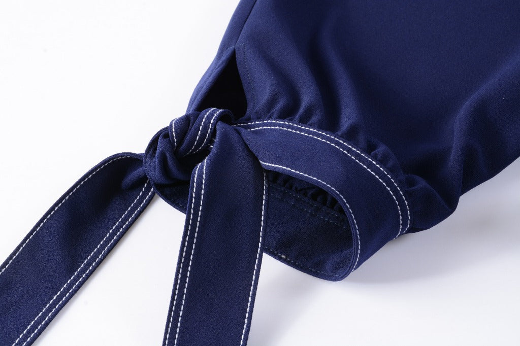 Adjustable Belt Dress - Femi9 EG