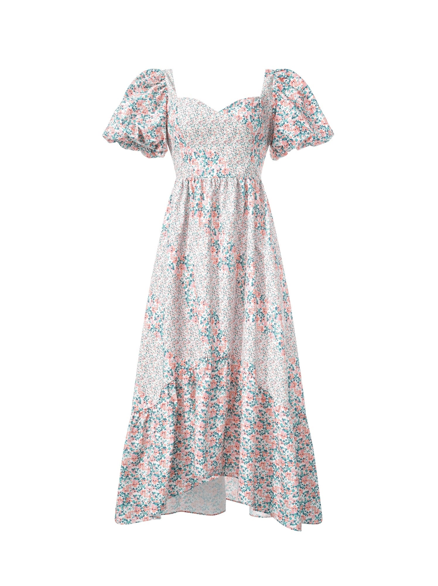 Dress With Ruffle Hemming - Femi9 EG