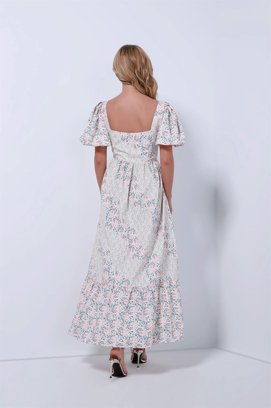 Dress With Ruffle Hemming - Femi9 EG