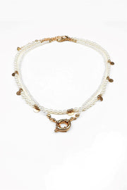 Multi Layer Pearl Necklace - Femi9 EG