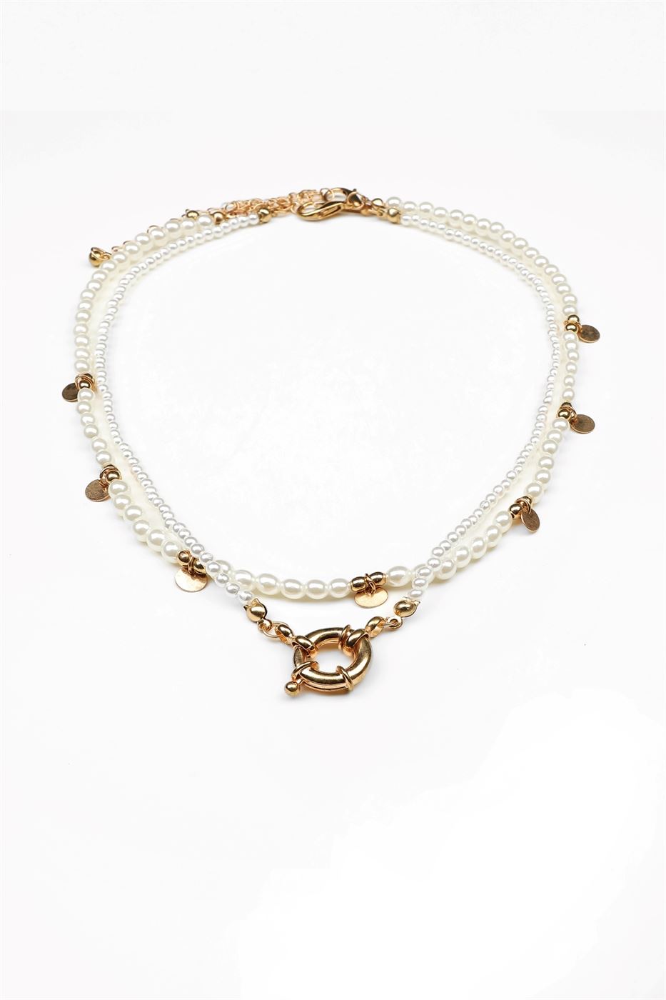 Multi Layer Pearl Necklace - Femi9 EG