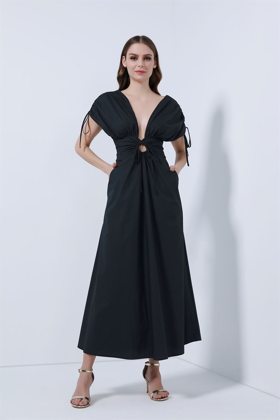 String-Tie Dress - Femi9 EG