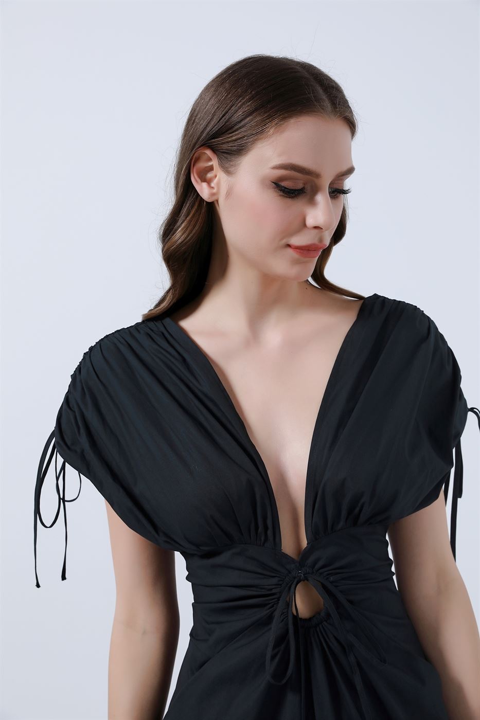 String-Tie Dress - Femi9 EG