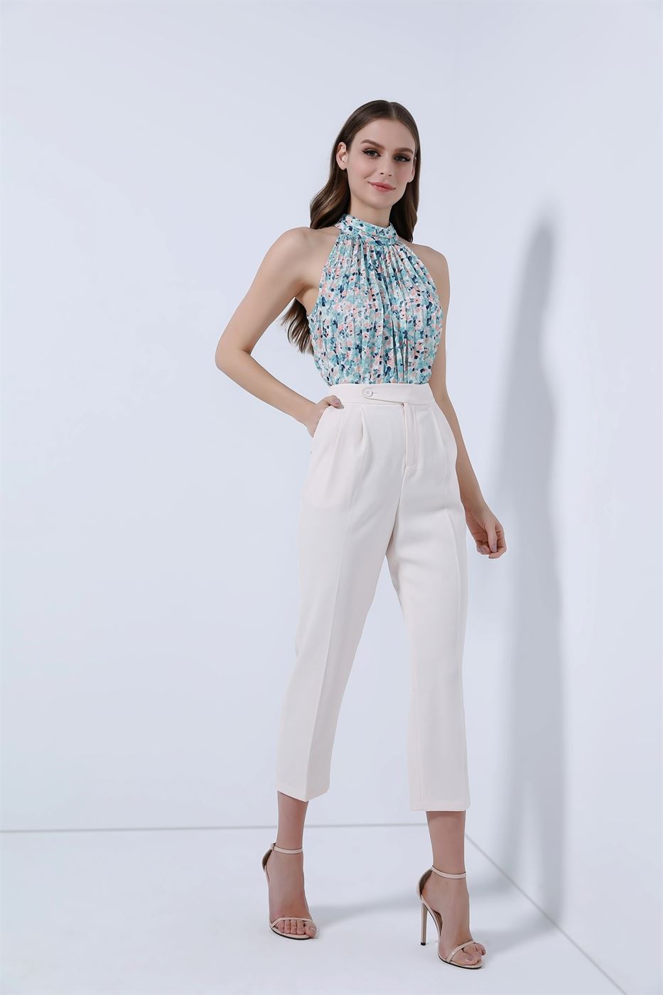 Halter Neckline Top - Femi9 EG