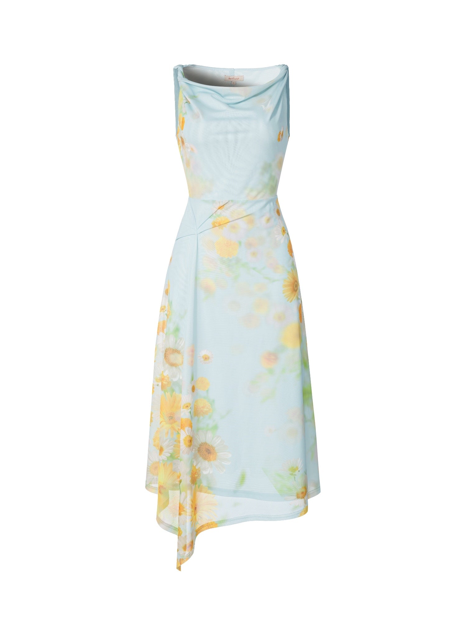 Printed Mesh Dress - Femi9 EG