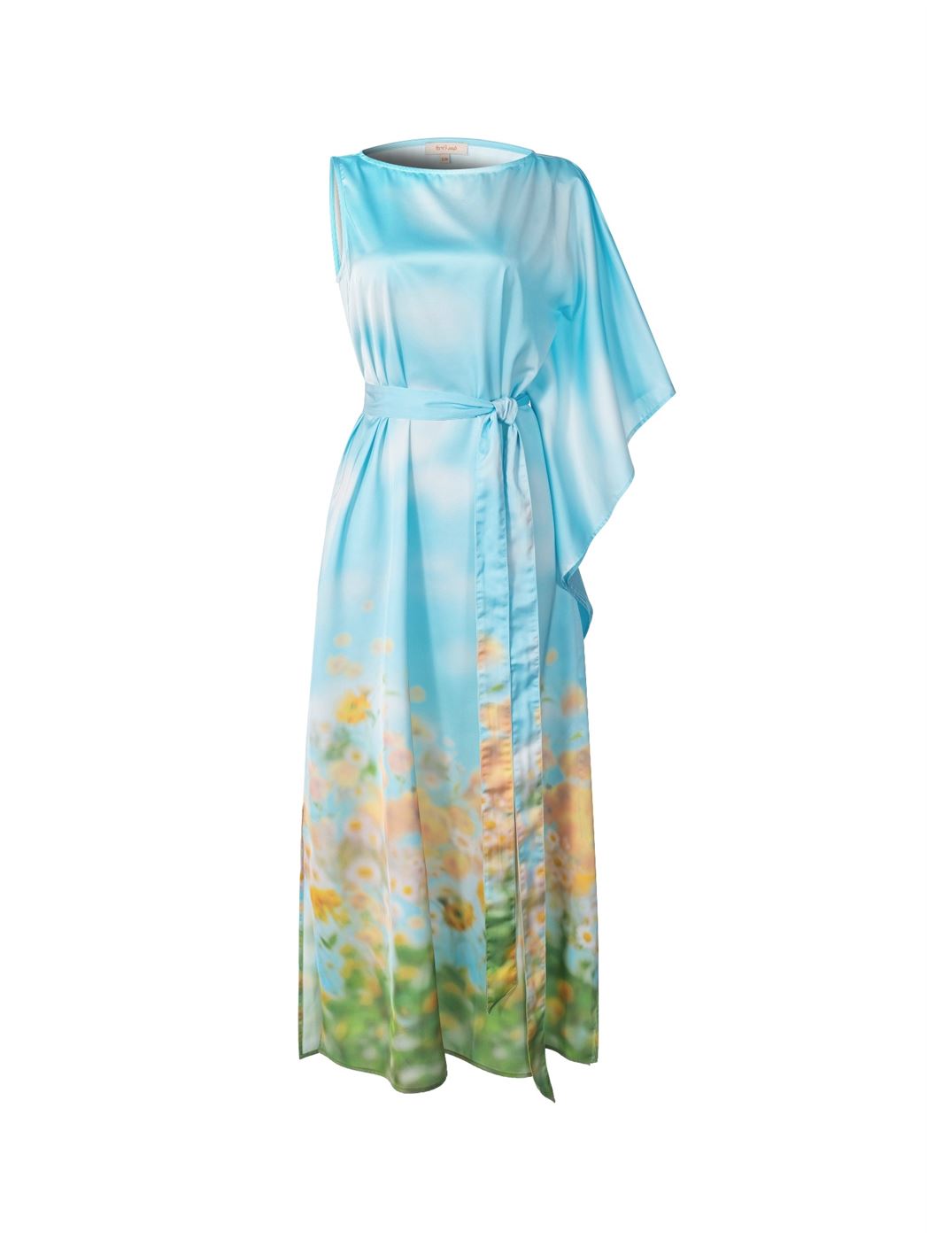 Asymmetrical Printed Dress - Femi9 EG