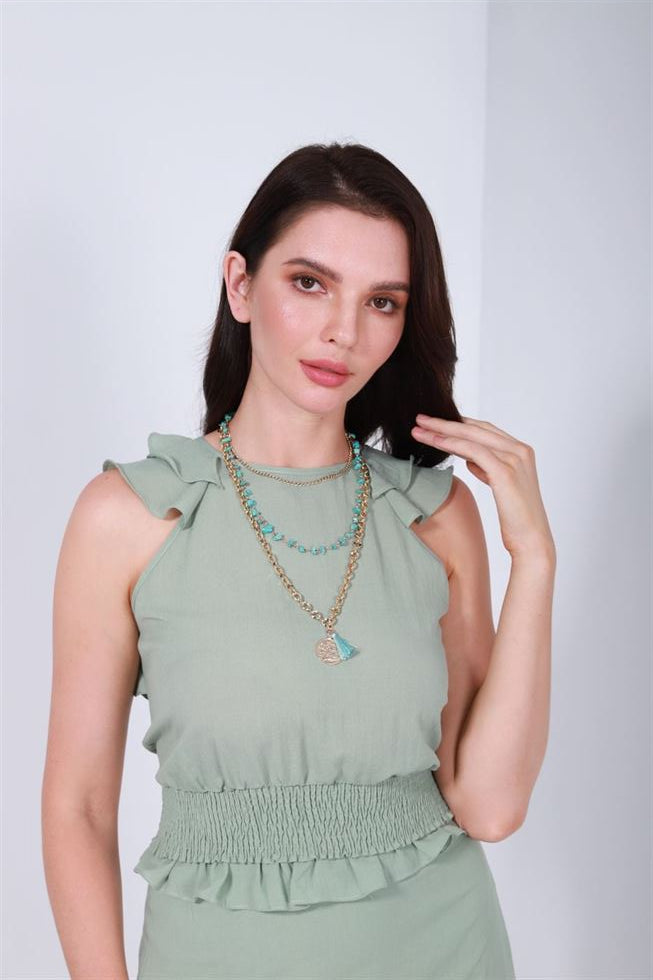 Multi Layer Necklace - Femi9 EG