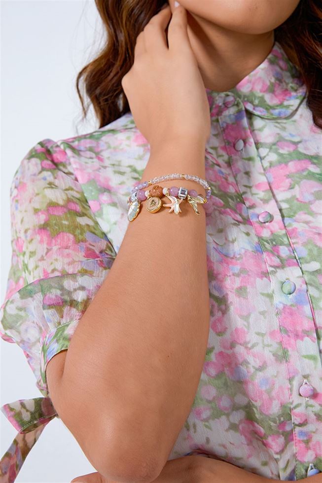 Elastic Crystals Bracelet Set - Femi9 EG