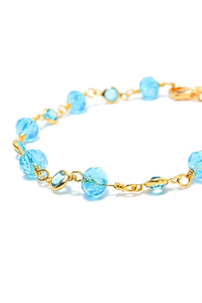 Blue Tone Beads Bracelet - Femi9 EG