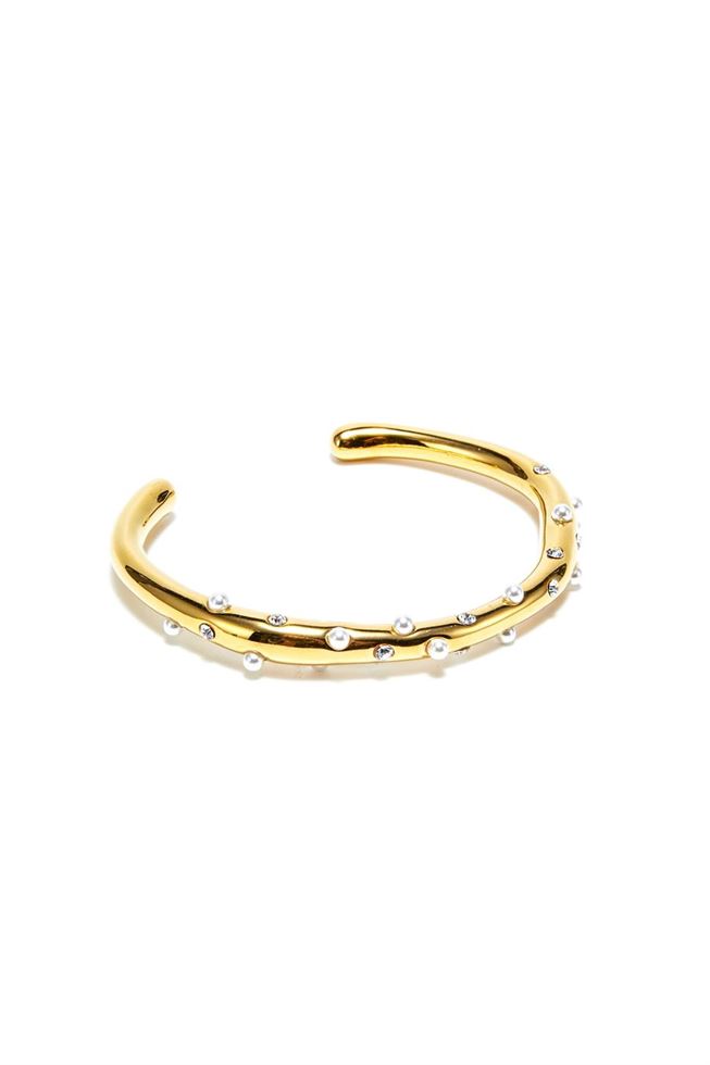 Pearls-Crystal Bracelet - Femi9 EG