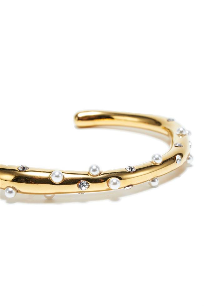Pearls-Crystal Bracelet - Femi9 EG