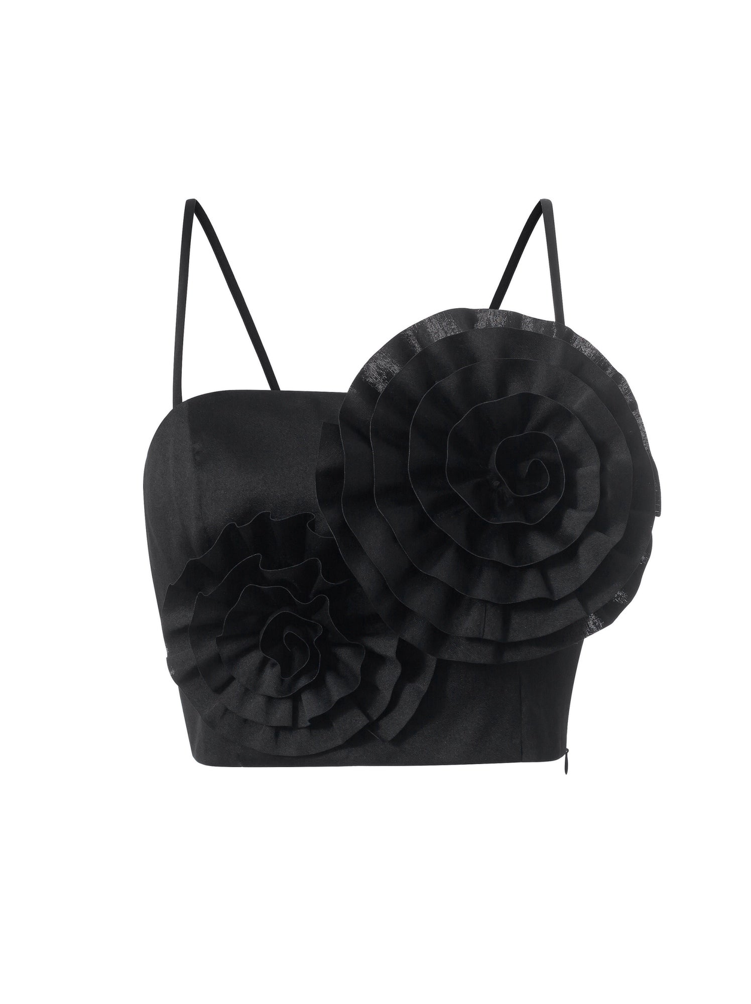 3D Flower Cropped Top - Femi9 EG