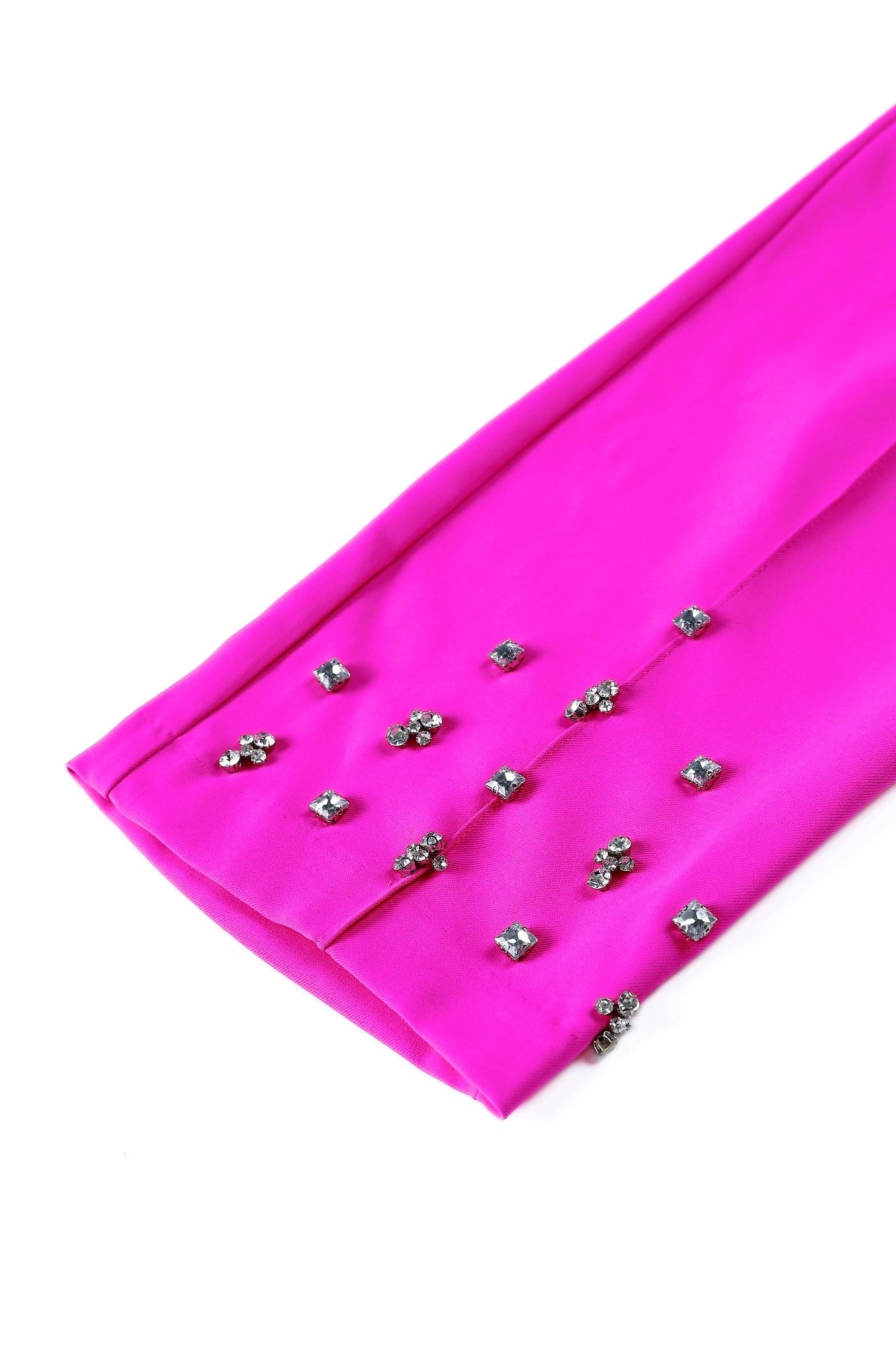 Embellished Straight Pants - Femi9 EG